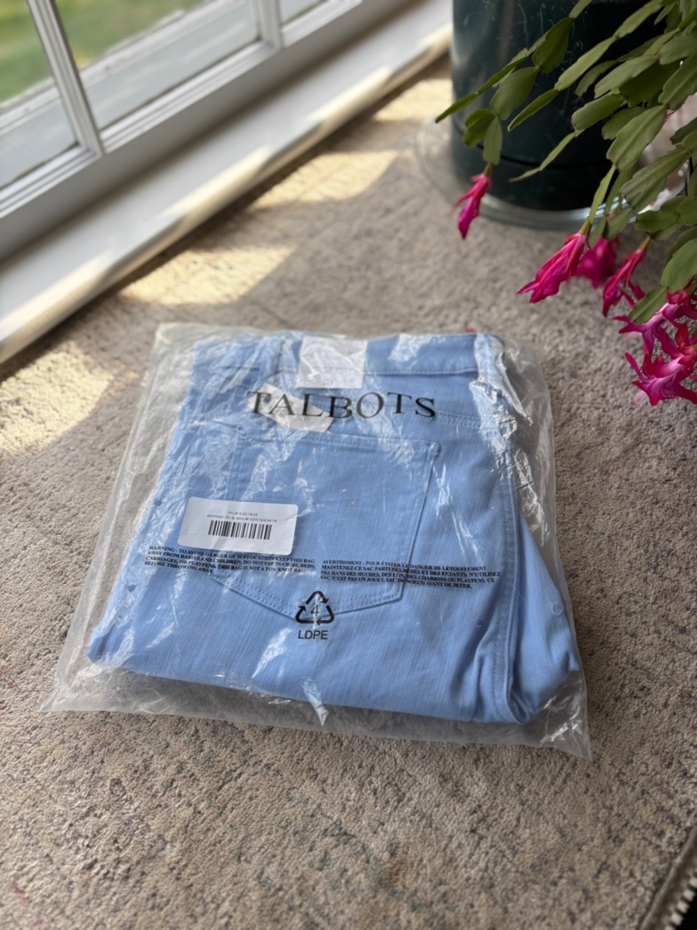 Talbots Light Blue Slim Ankle Jeans NWT